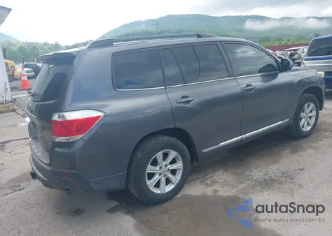 2013 Toyota Highlander Se V6 из США, поврежденный, VIN 5TDBK3EH1DS236291